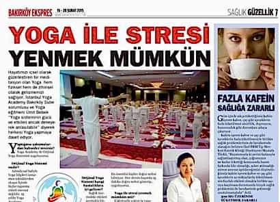 Yoga ile stresi yenmek mümkün