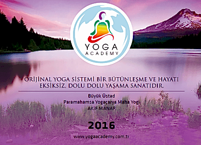YOGA ACADEMY 2016 TAKVİMİ ÇIKTI!